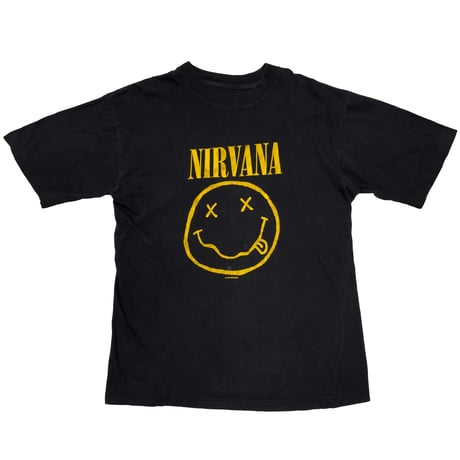 NIRVANA 1992 SMILE 90's BOOTLEG FITS XL 0939