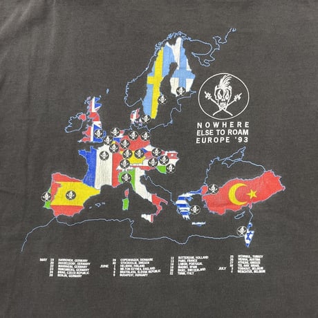 METALLICA NOWHERE ELSE TO ROAM EUROPE '93 XL 0915