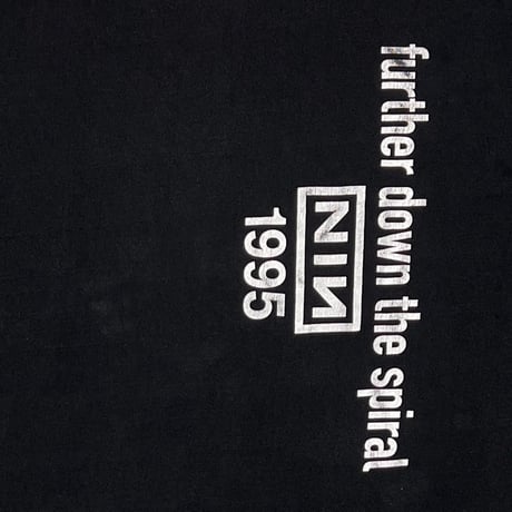 NINE INCH NAILS FURTHER DOWN THE SPIRAL ALL SPORT XL 9991