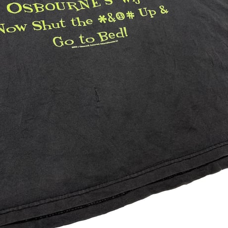 OZZY OSBOURNE The Osbourne Family 2002 I'M OSBOURNE'S WIFE ALL SPORT XL 8181
