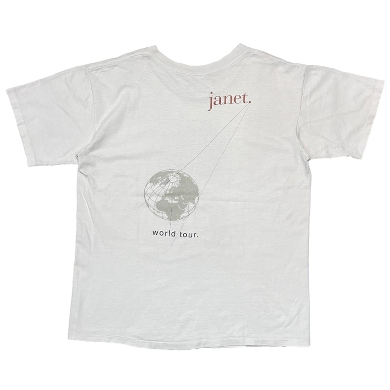JANET JACKSON WORLD TOUR 1993 WHITE XL 2152 | g
