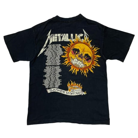 METALLICA SIDE FLAME PUSHEAD BLACK FITS MEDIUM 1817