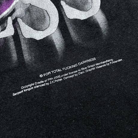 CRADLE OF FILTH TOTAL FUCKING DARKNESS LS SCREEN STARS XL 1715