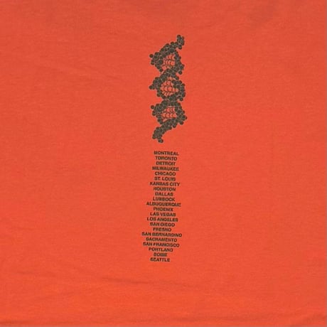 PEARL JAM TOUR ORANGE ANVIL XL 4856