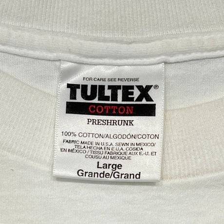 NIRVANA KURT COBAIN MEMORIAL ADULT WHITE TULTEX LARGE 3790