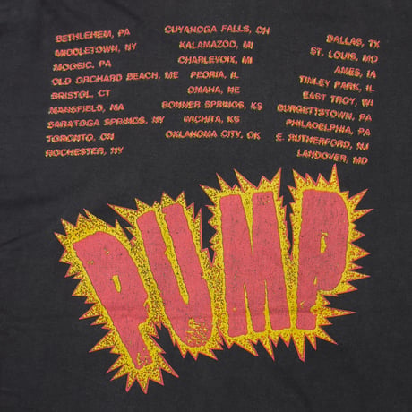 AEROSMITH AERO FORCE ONE 1989 PUMP TOUR BROCKUM XL 4443