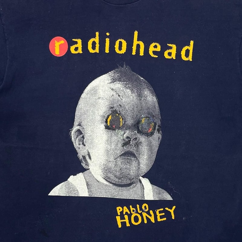 RADIOHEAD PABLO HONEY NAVY FRUIT OF THE LOOM XL RADIOHEAD PABLO HONEY NAVY FRUIT OF THE LOOM XL