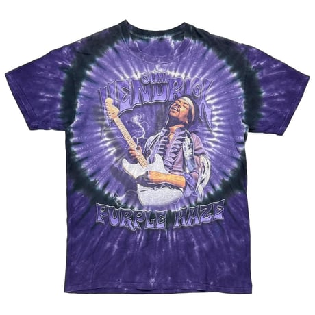 JIMI HENDRIX PURPLE HAZE TIE DYE FITS XL 9716