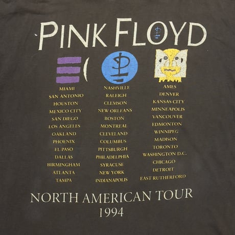 PINK FLOYD NORTH AMERICAN TOUR 1994 LARGE 3370