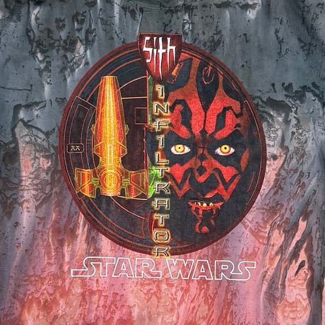 STAR WARS DARTH MAUL INFILTRATOR TIE DYE XL 0782