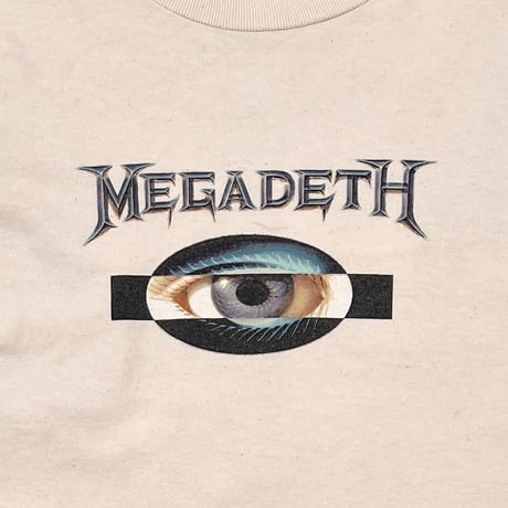 MEGADEATH YOUTH ANASIA FRONT EYE NATURAL FITS LARGE 3187