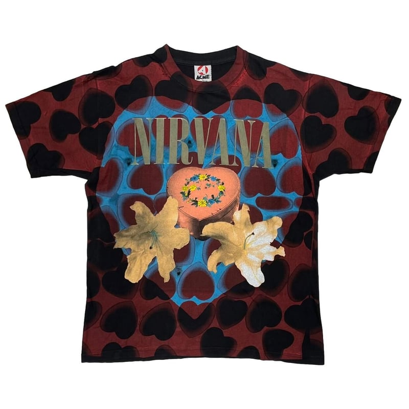 NIRVANA HEART SHAPED BOX ACME LARGE 9546 | grea