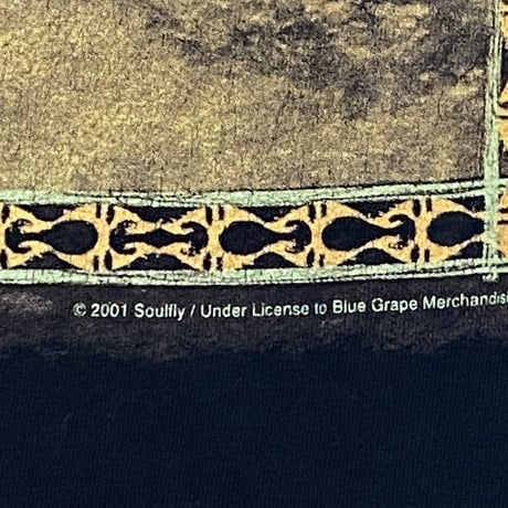 SOULFLY Jumpdafuckup! 2001 LYRICS TEE FIT LIKE XL 78171