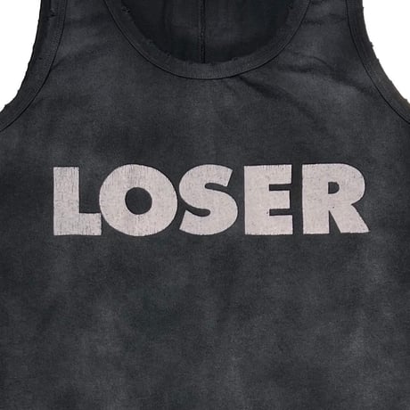 greatLAnd ORIGINAL ONEITA LOSER TANK TOP BLACK