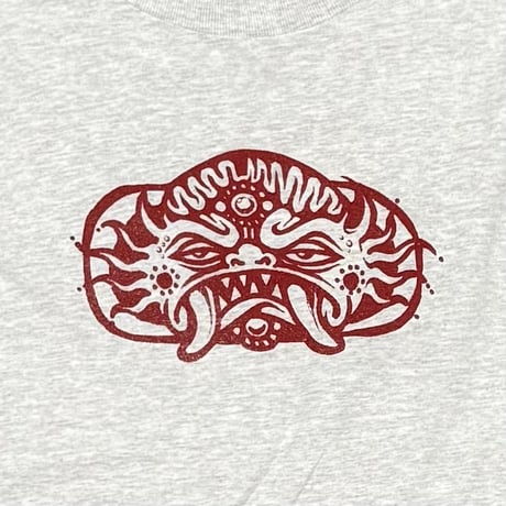 sublime OLD ENGLISH TATTOO LS ASH GREY FRUIT OF THE LOOM LARGE 9741