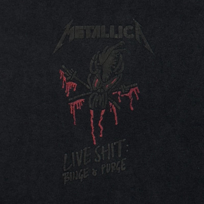 METALLICA LIVE SHIT BINGE & PURGE LS SCREEN STA