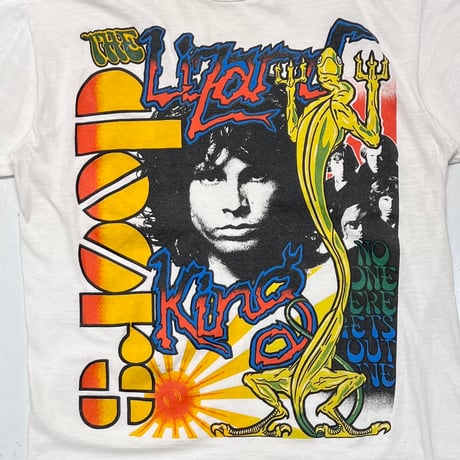 THE DOORS LIZARD KING WHITE EURO LARGE 9934
