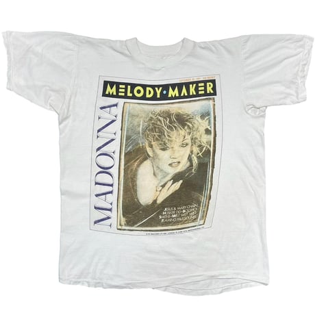MADONNA 1990 MELODY MAKER WHTE FITS LARGE 3822