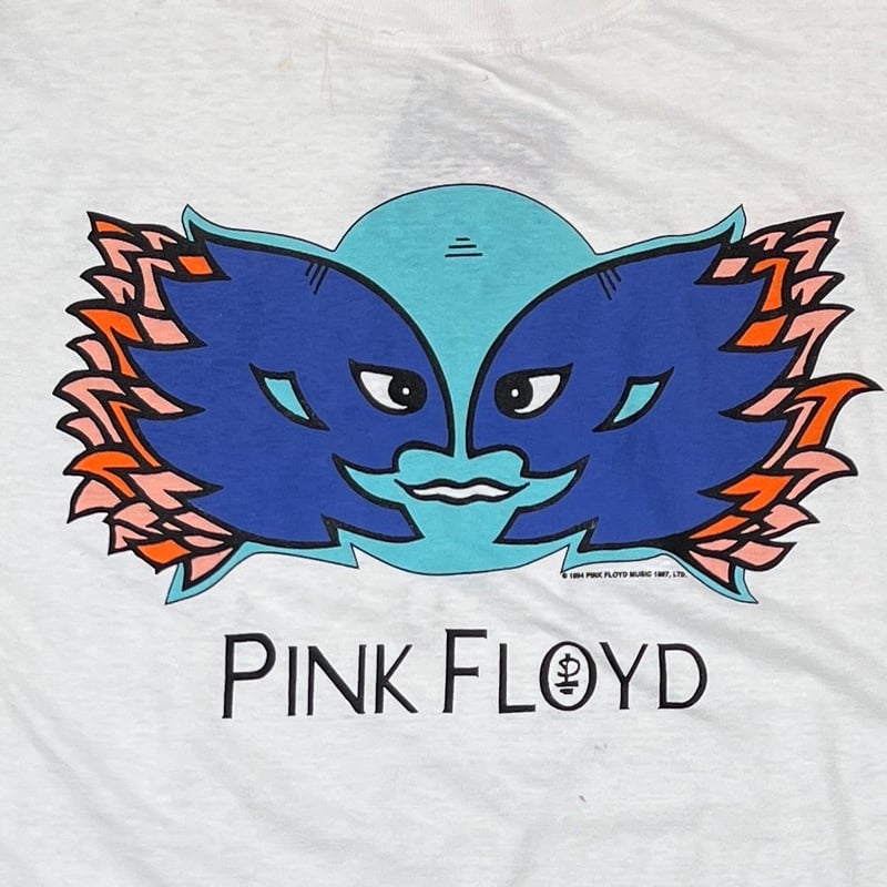 PINK FLOYD 1994 DIVISION BELL WHITE デッド Rare* Pink Floyd 1994 'Division Bell' White T-Shirt | NLVintage