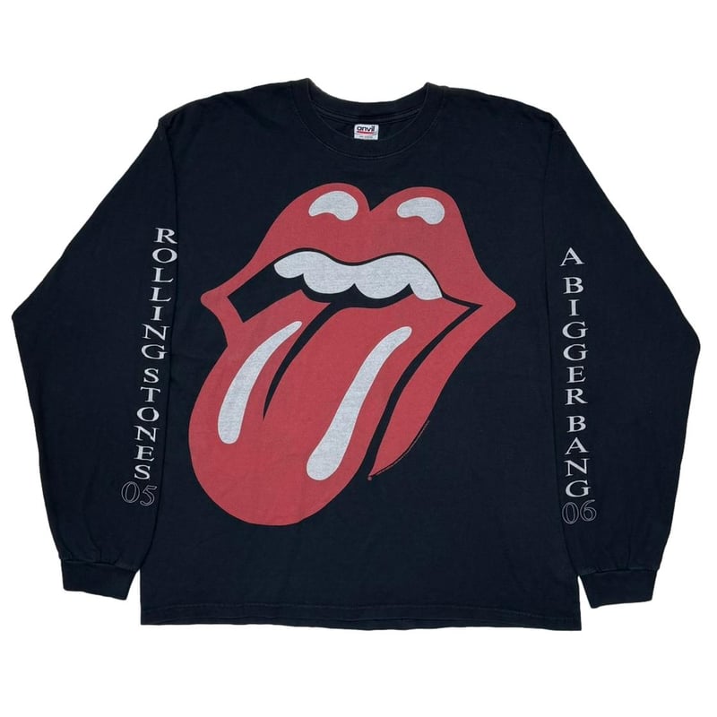 希少 00s Rolling Stones A Bigger Bang ロンT THE ROLLING STONES BIG TONGUE A BIGGER BANG TOU