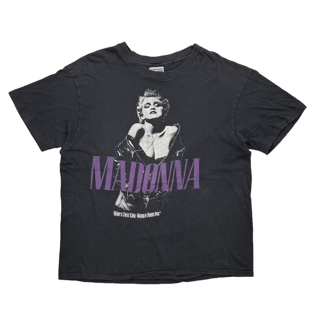 MADONNA WHO'S THAT GIRL WORLD TOUR 1987 HANES X