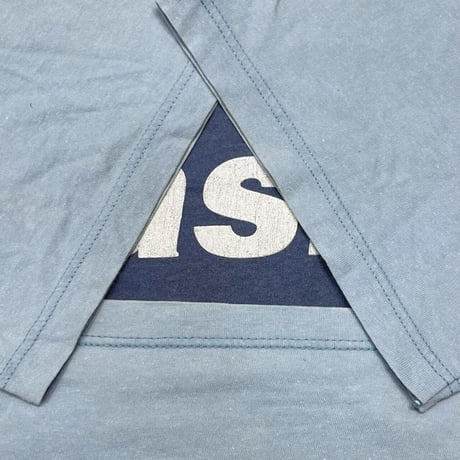 OASIS DEFINITELY MAYBE LIGHT BLUE HANES LARGE 6280