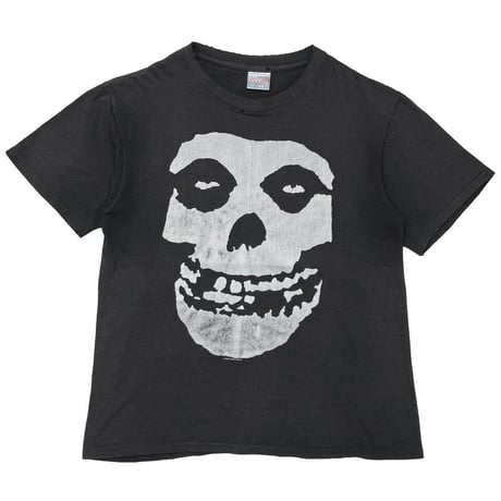 MISFITS 1997 SKULL MONOCHROME DOUBLE SIDE ALL SPORT MEDIUM 9288