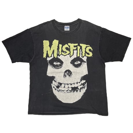 MISFITS BIG SKULL GREEN TEXT EAST COAST TOUR 1996 GILDAN XL 4616