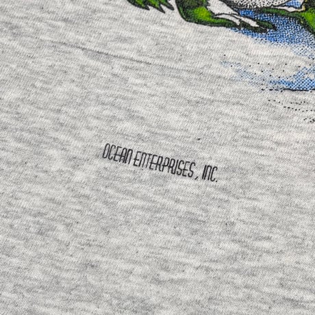 Budweiser FROGS ICED WITH CAN ASH GREY GILDAN HEAVY WEIGHT LARGE 6590