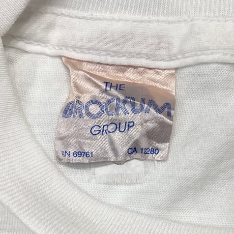 AC/DC 1990 MONEY TALKS WORLD TOUR 1990/91 WHITE BROCKUM LARGE 7266