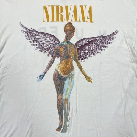 NIRVANA IN UTERO EURO BRIGHT GREEN XL 8336