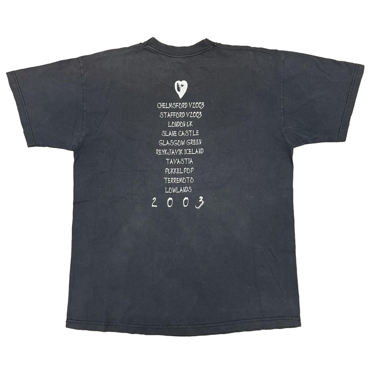 FOO FIGHTERS 2003 ONE BY ONE FRUIT OF THE LOOM 