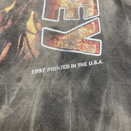 BOB MARLEY RAP TEE WHO THE CAP FIT TEE FIT LIKE XL 6941