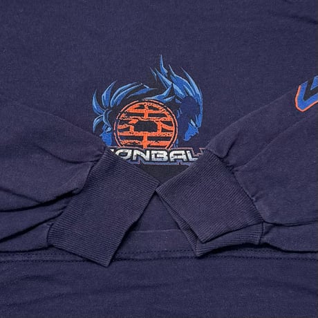 DRAGON BALL Z GOKU & VEGETA FUSION GOGETA LS NAVY LARGE 3903
