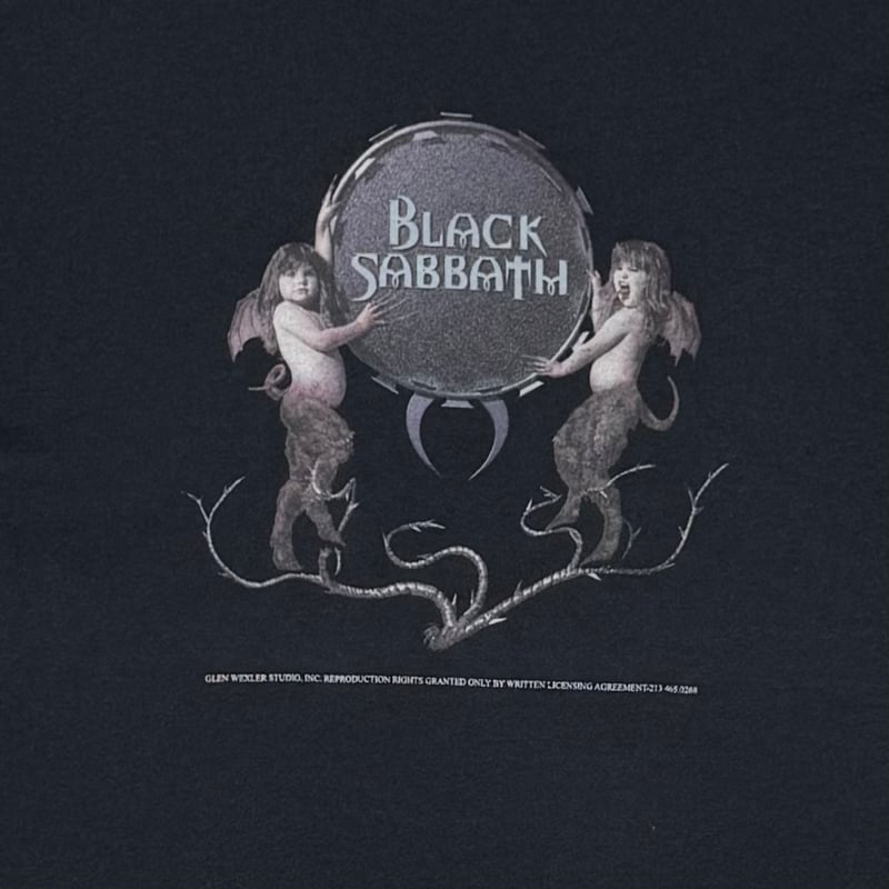 BLACK SABBATH REUNION TOUR 2000 SCREEN STARS LA