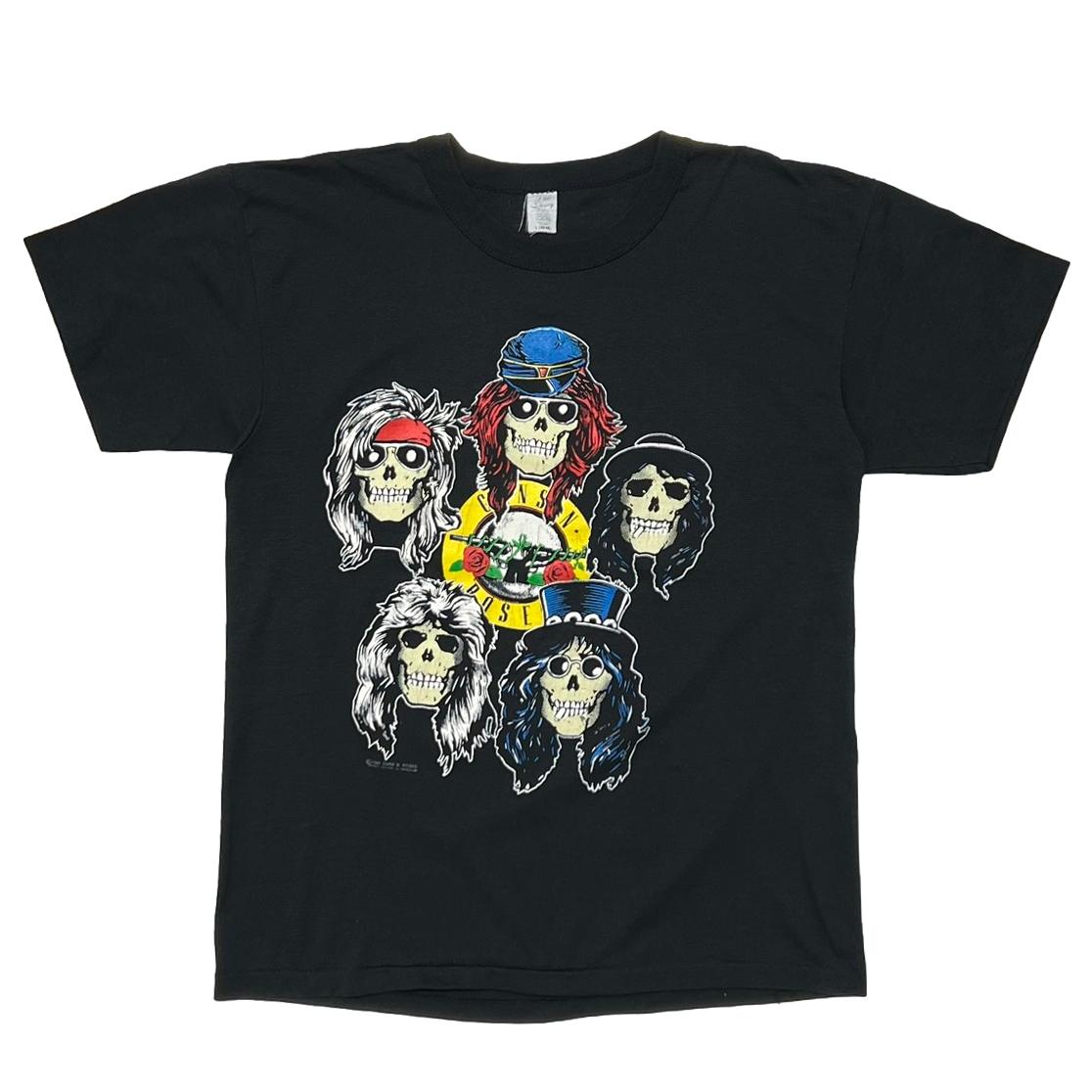 GUNS N' ROSES 1989 COLISEUM FRONT MEMBER SKULL