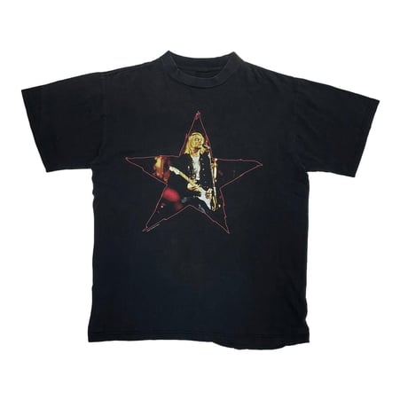 KURT COBAIN NIRVANA MEMORIAL STAR TEE FITS XL 9595