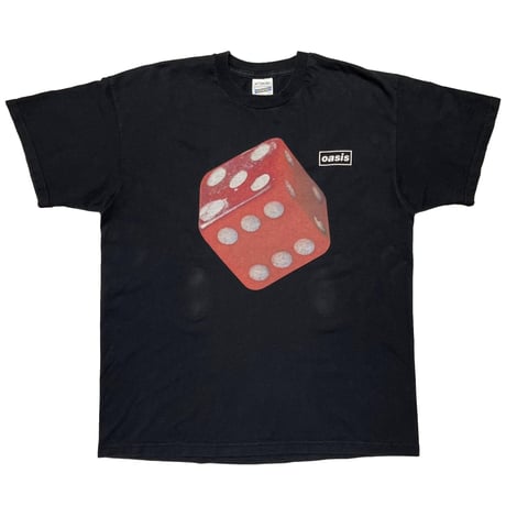 oasis 1997 BE HERE NOW TOUR DICE SCREEN STARS XL 8179