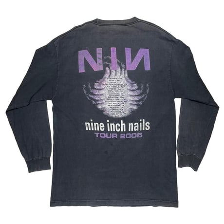 NINE INCH NAILS 2005 TOUR LS ALSTYLE LARGE 0627