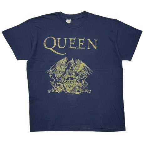 QUEEN 1991 EMBLEM NAVY SCREEN STARS XL 1379