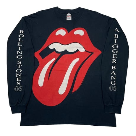 ROLLING STONES A BIGGER BANG LIP & TONGUE LS ANVIL LARGE