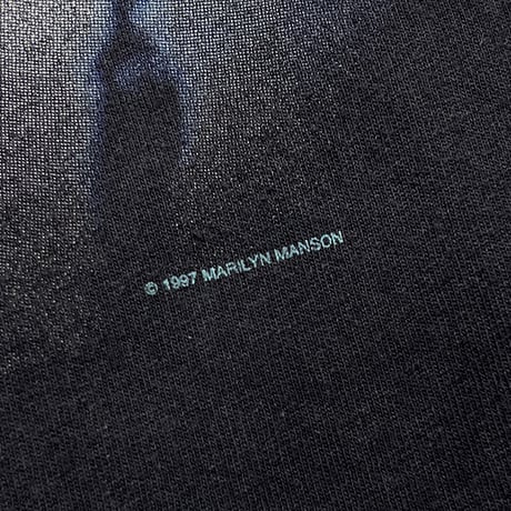 MARILYN MANSON 1997 ANTICHRIST SUPERSTAR CENTER RING STEDMAN BY HANES XL 4076