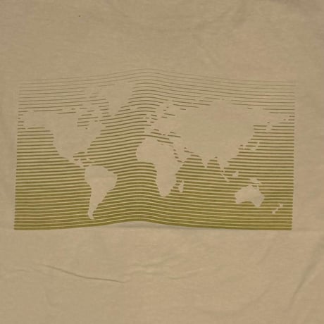 oasis BE HERE NOW OVAL LOGO BEIGE ANVIL LARGE 4661