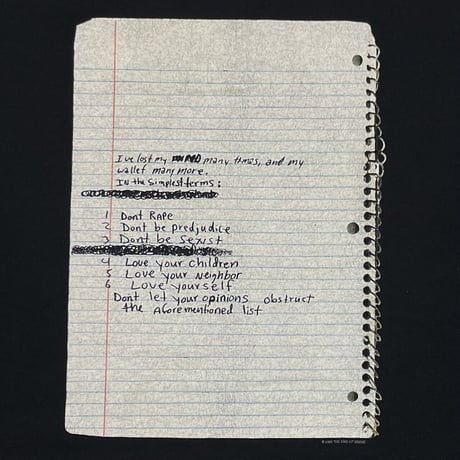 NIRVANA KURT COBAIN MEMORIAL 2003 NOTE ANVIL XL 6958