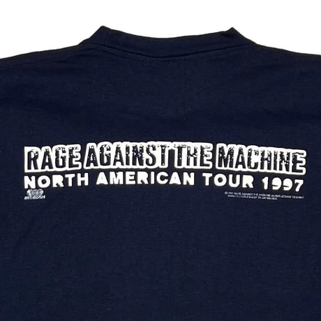 RAGE AGAINST THE MACHINE 1997 Who is beyond the law ? BARBARA KRUGER NAVY ARTIMONDE XL 8210