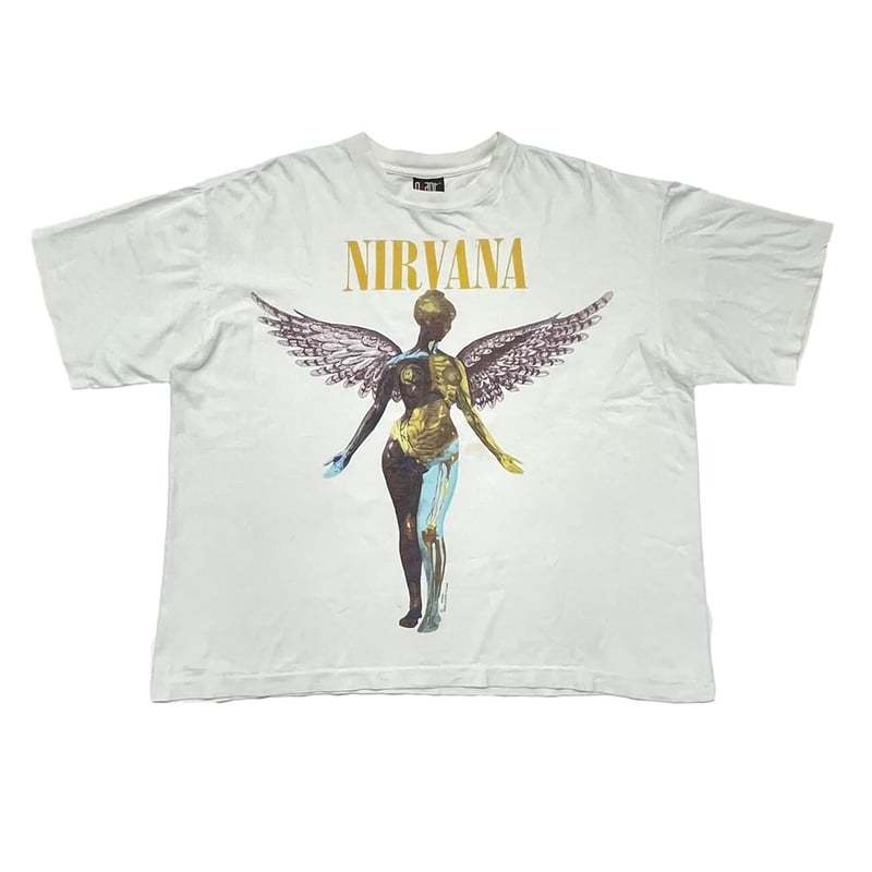 NIRVANA IN UTERO Tシャツ giant NIRVANA IN UTERO GIANT BY ANVIL L-XL BOX (oc_1201) – VINTAGE