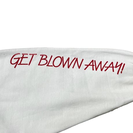 maxell GET BLOWN AWAY! CREWNECK SWEAT WHITE OSFA FITS L-XL 1233