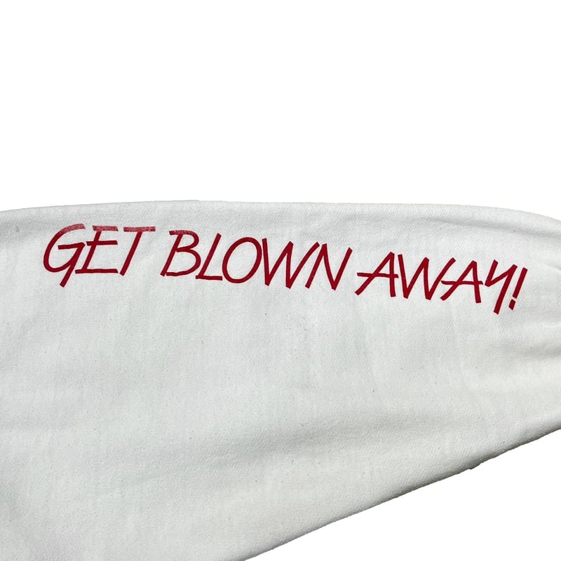 maxell GET BLOWN AWAY! CREWNECK SWEAT WHITE OSF