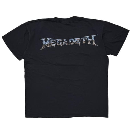 MEGADETH 1994 FLAMING SKULL BROCKUM LARGE 5161
