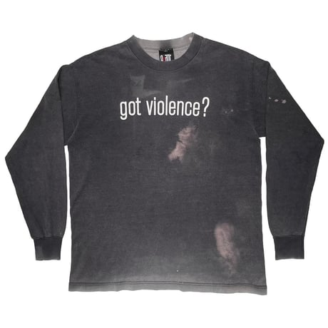 MARILYN MANSON got violence? LS GIANT FITS MEDIUM 0638